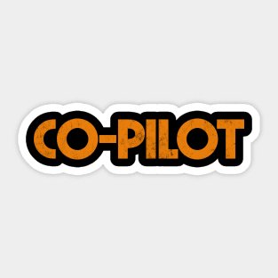 Co Pilot Sticker